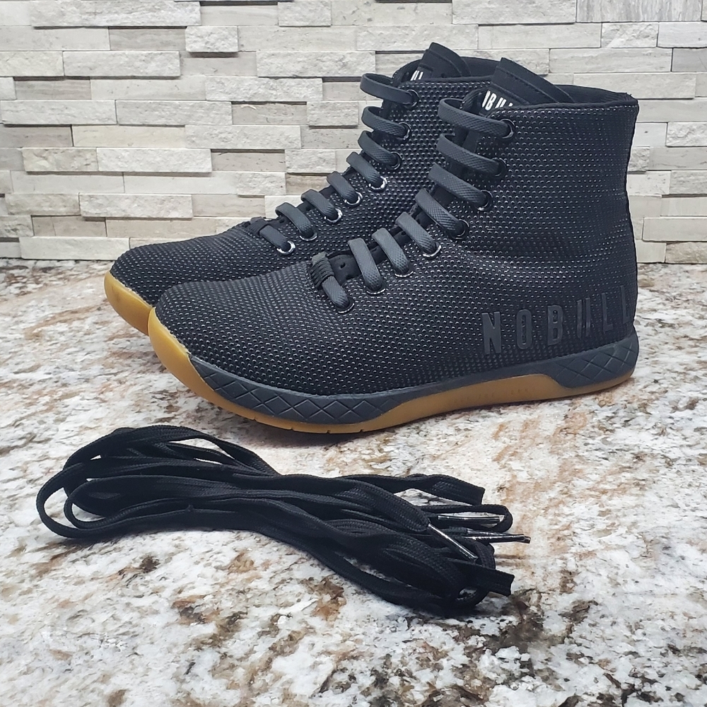 NOBULL Black Gum High tops